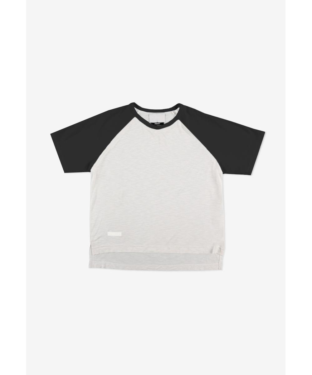 College t-shirt bawełniany damski czarny