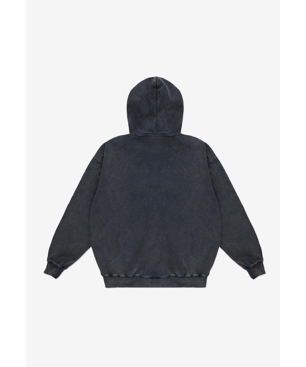 Team bluza z kapturem granatowa