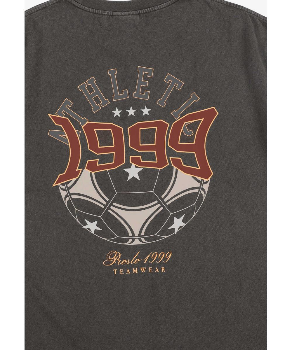 Athletic t-shirt męski brązowy