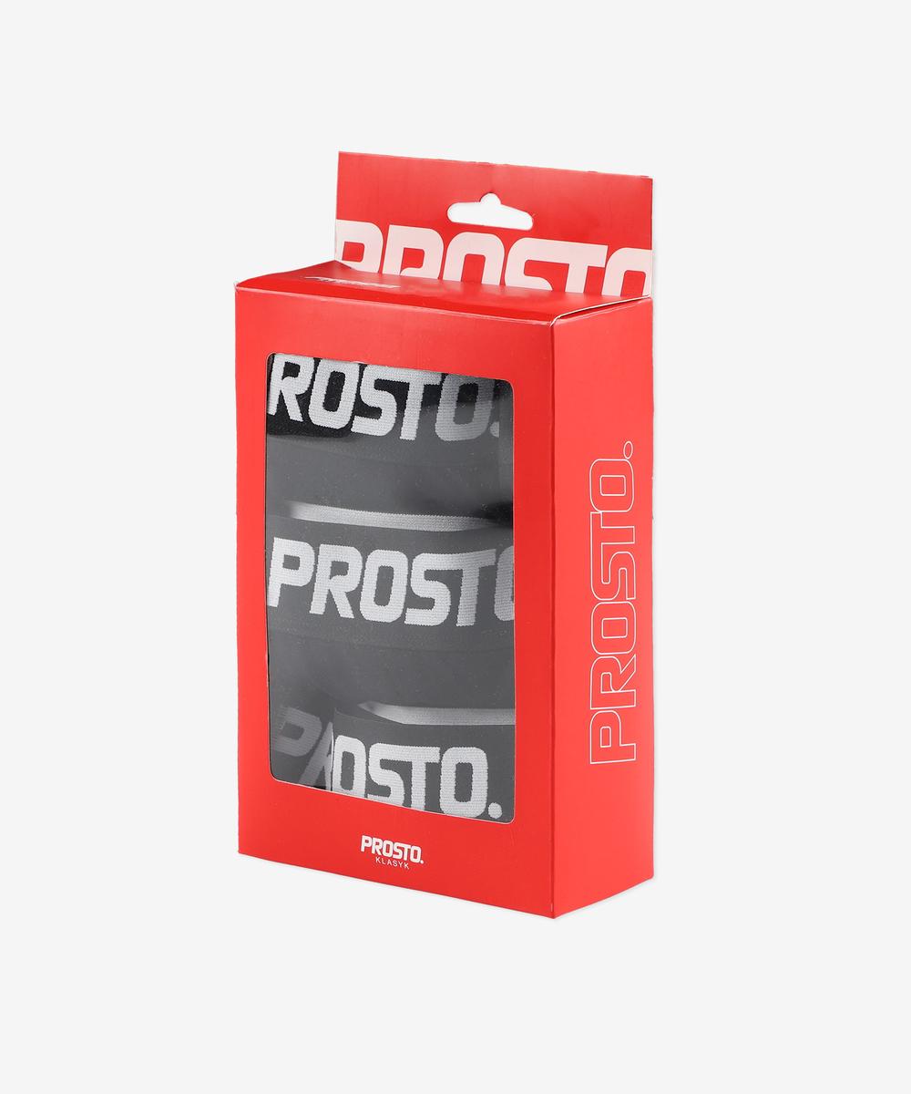 Bokserki bawełniane 3-pack czarne