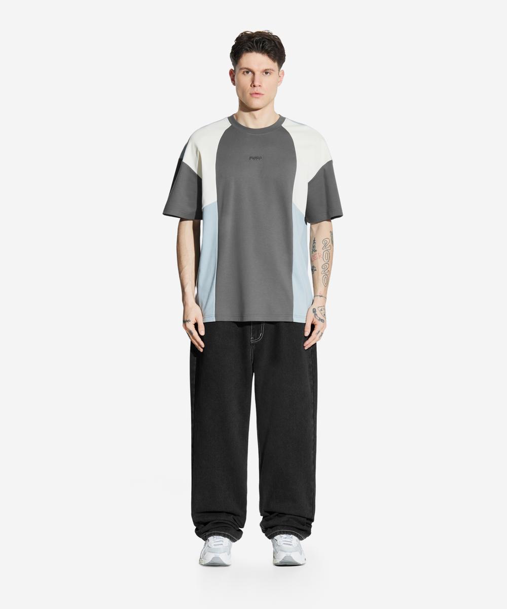 Skid t-shirt męski grafitowy