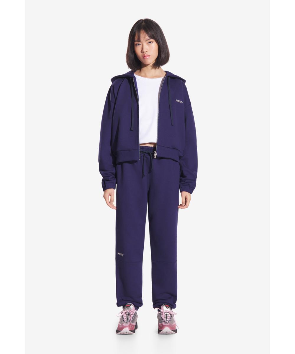 Cut spodnie dresowe damskie granatowe