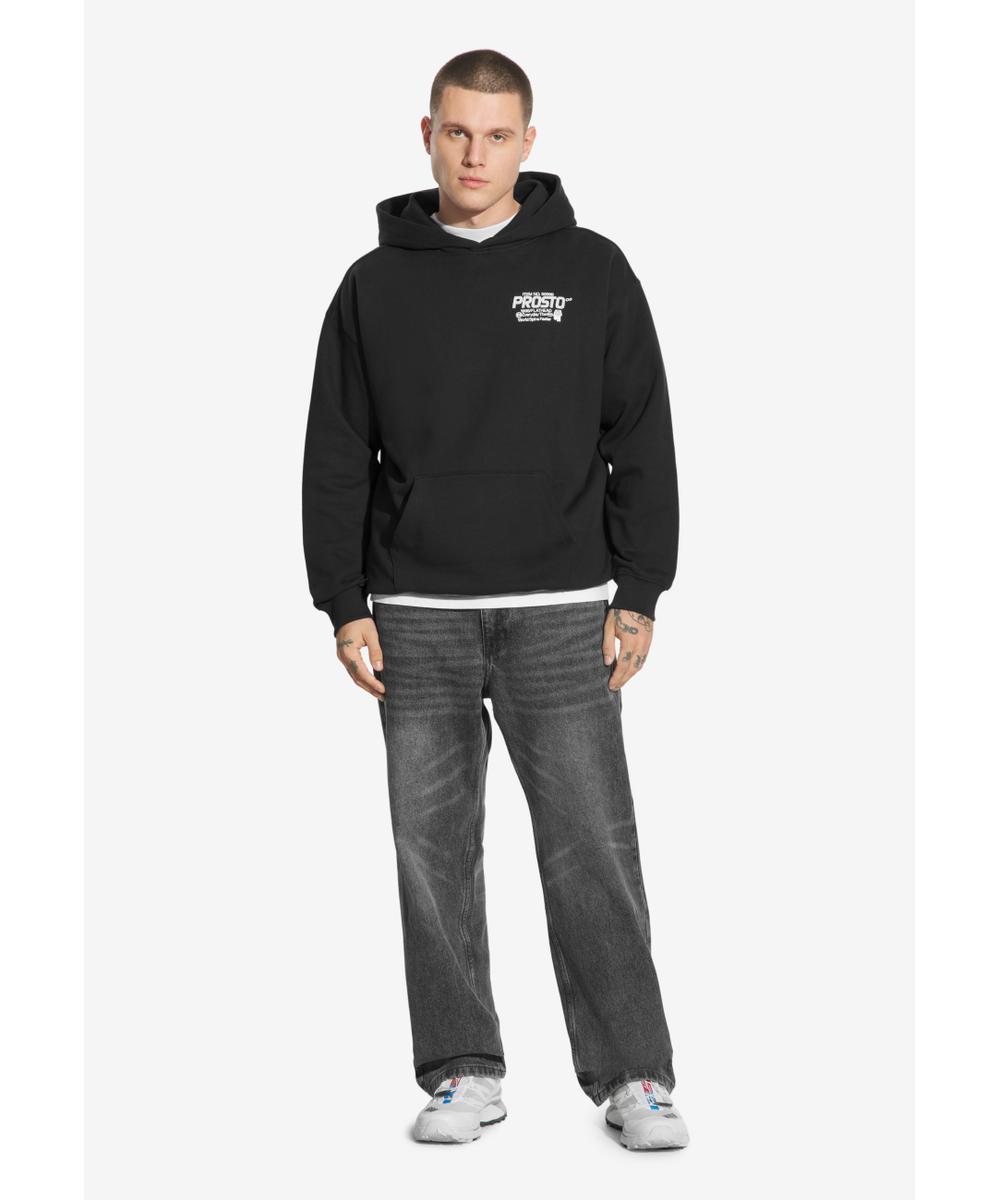 Flathead bluza z kapturem męska czarna
