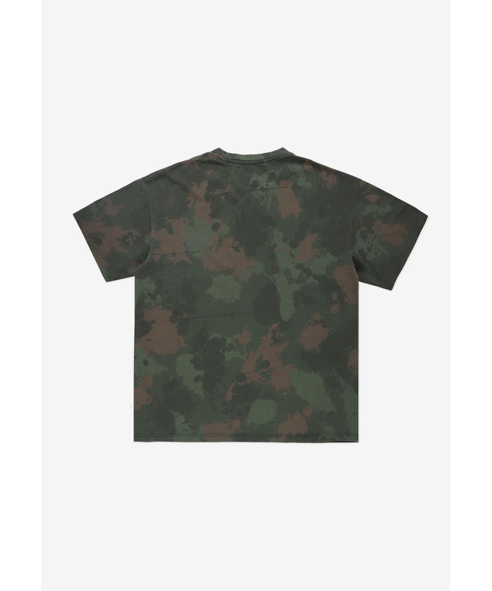 Camo t-shirt bawełniany moro