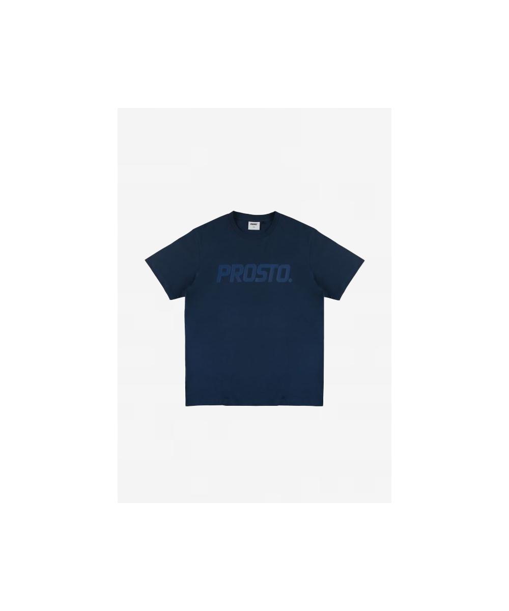 Biglog t-shirt męski bawełniany granatowy