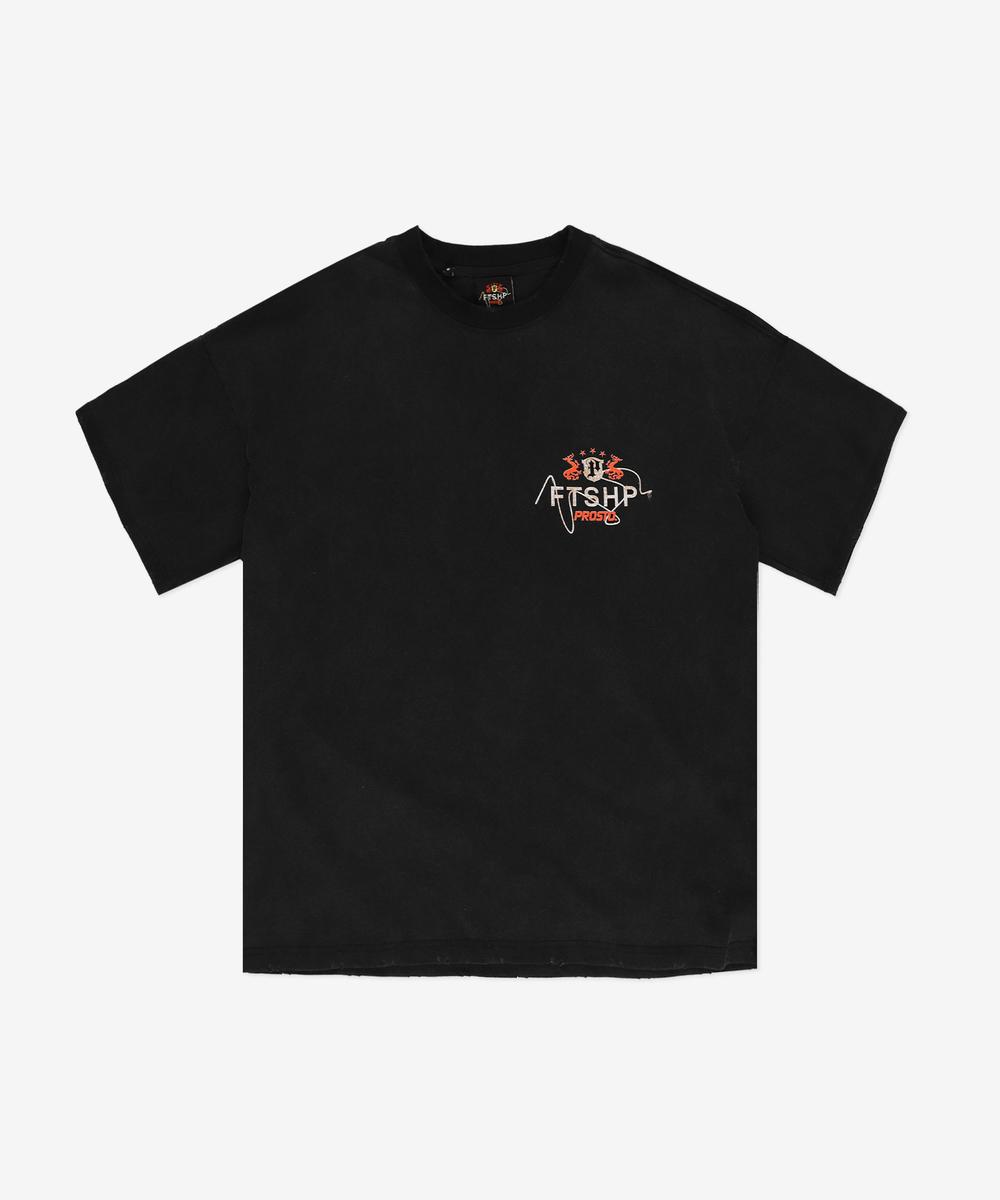 FTSHP x Prosto 2 t-shirt męski czarny