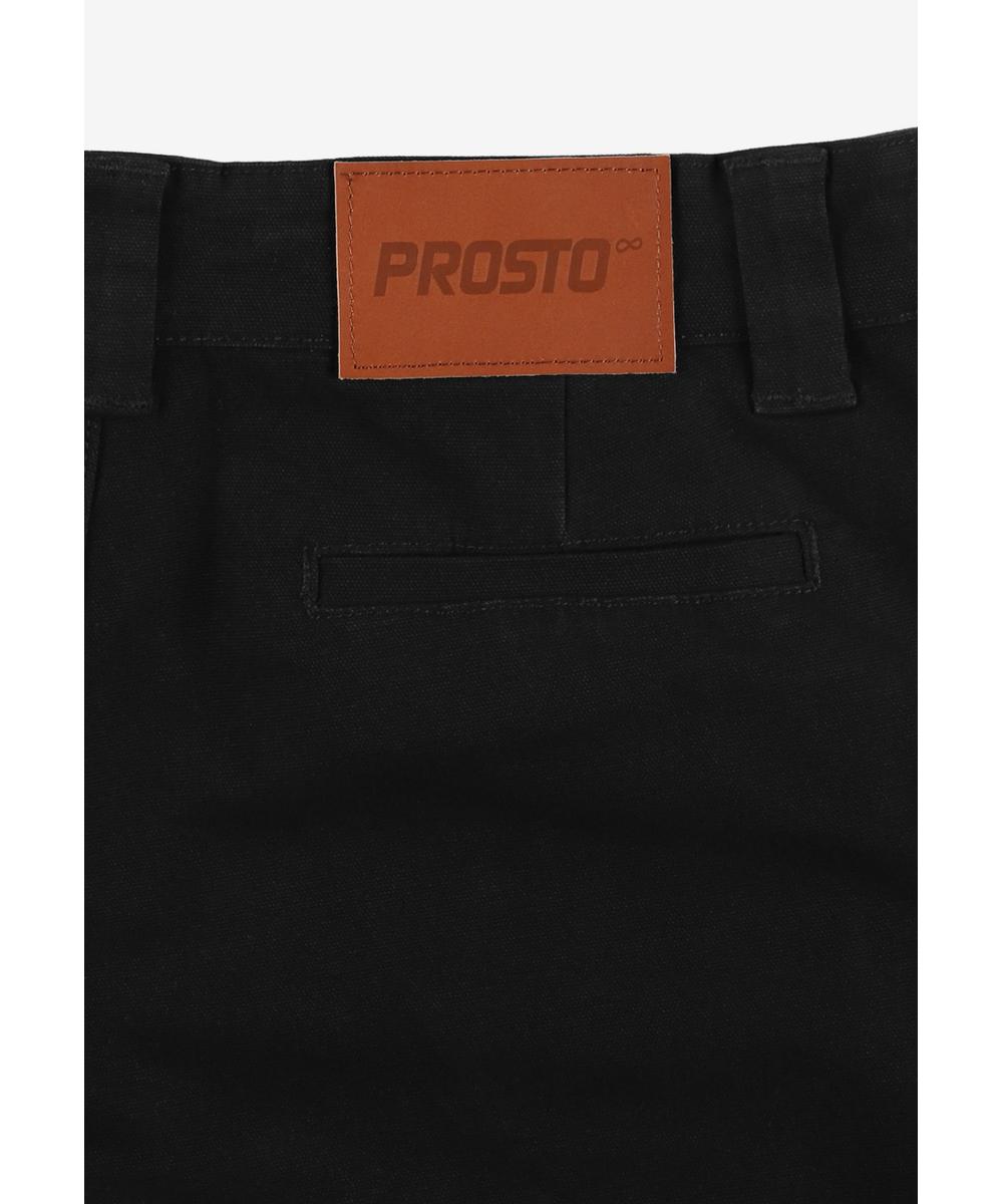 Petrol jeansy męskie regular czarne