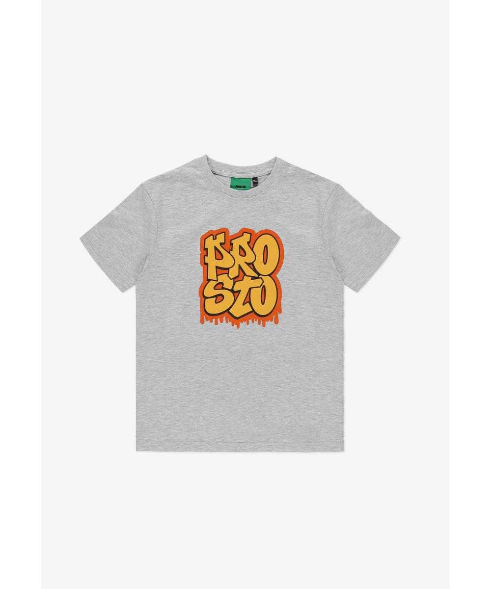 Hip-Hop t-shirt dziecięcy szary