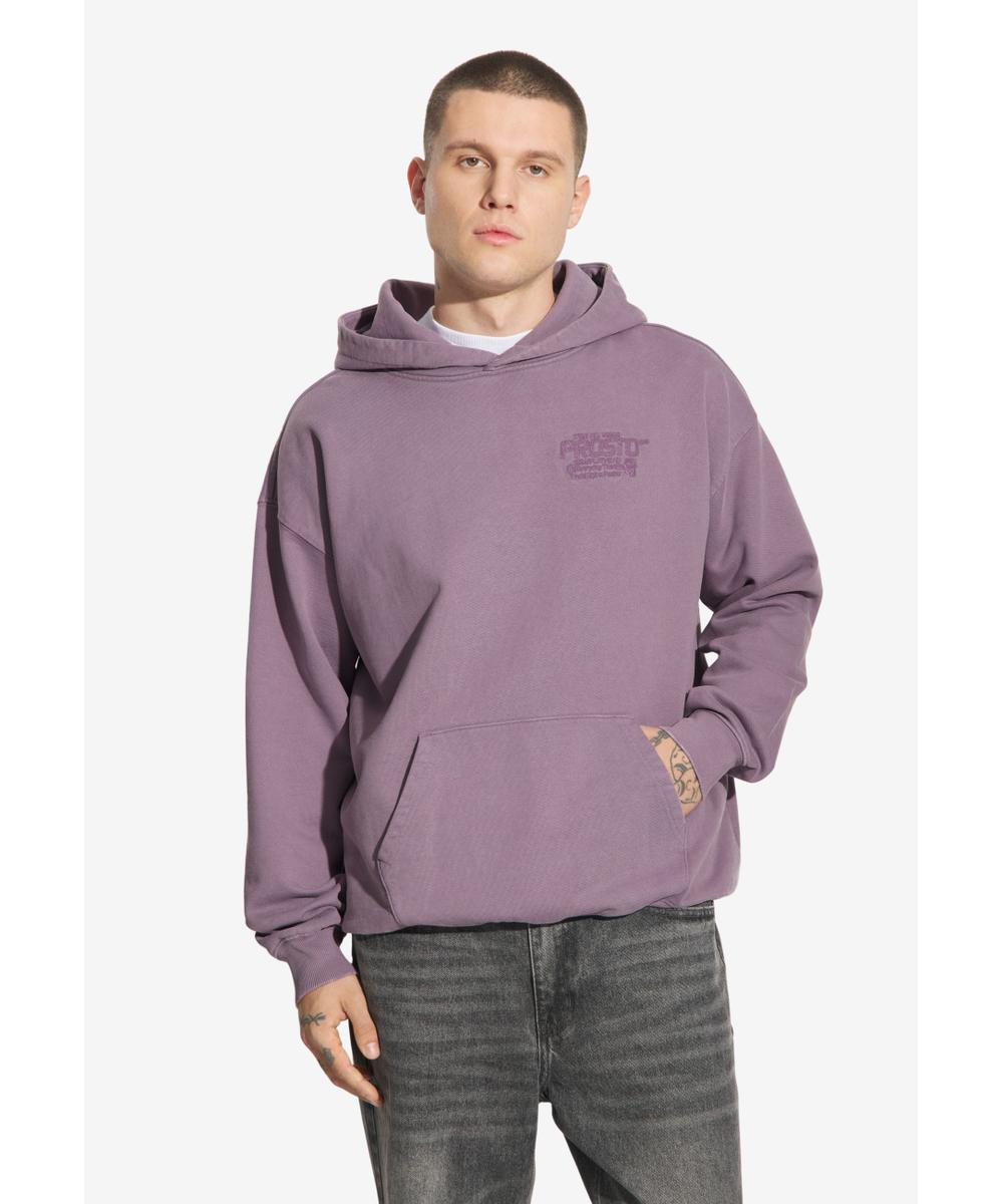 Flathead bluza z kapturem męska lawendowa