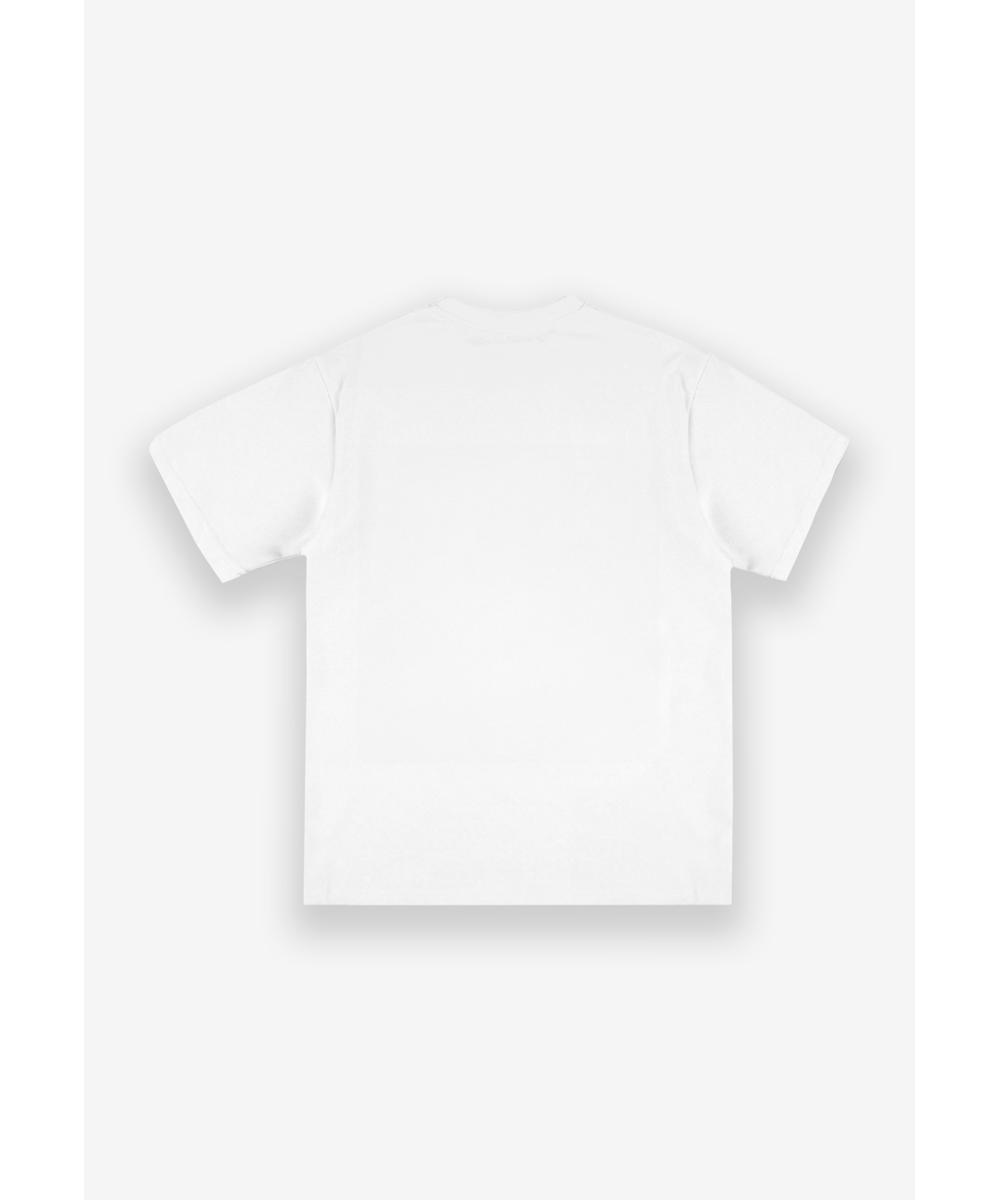 Biglog t-shirt męski bawełniany biały