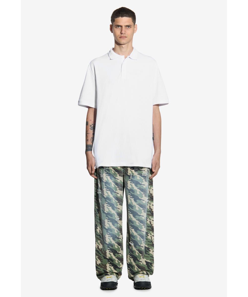 Lior polo męskie białe