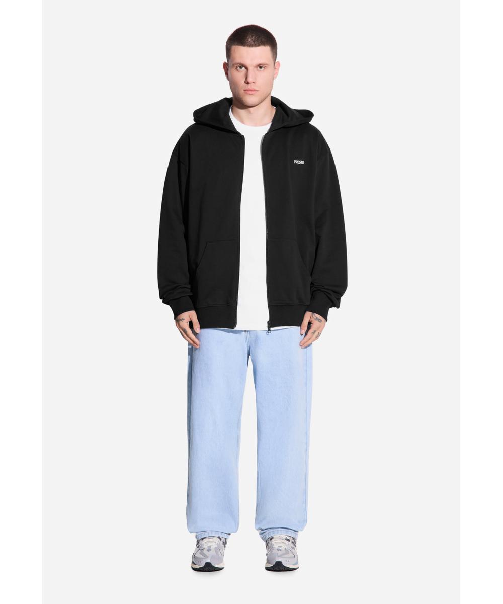 Brons bluza z kapturem męska czarna