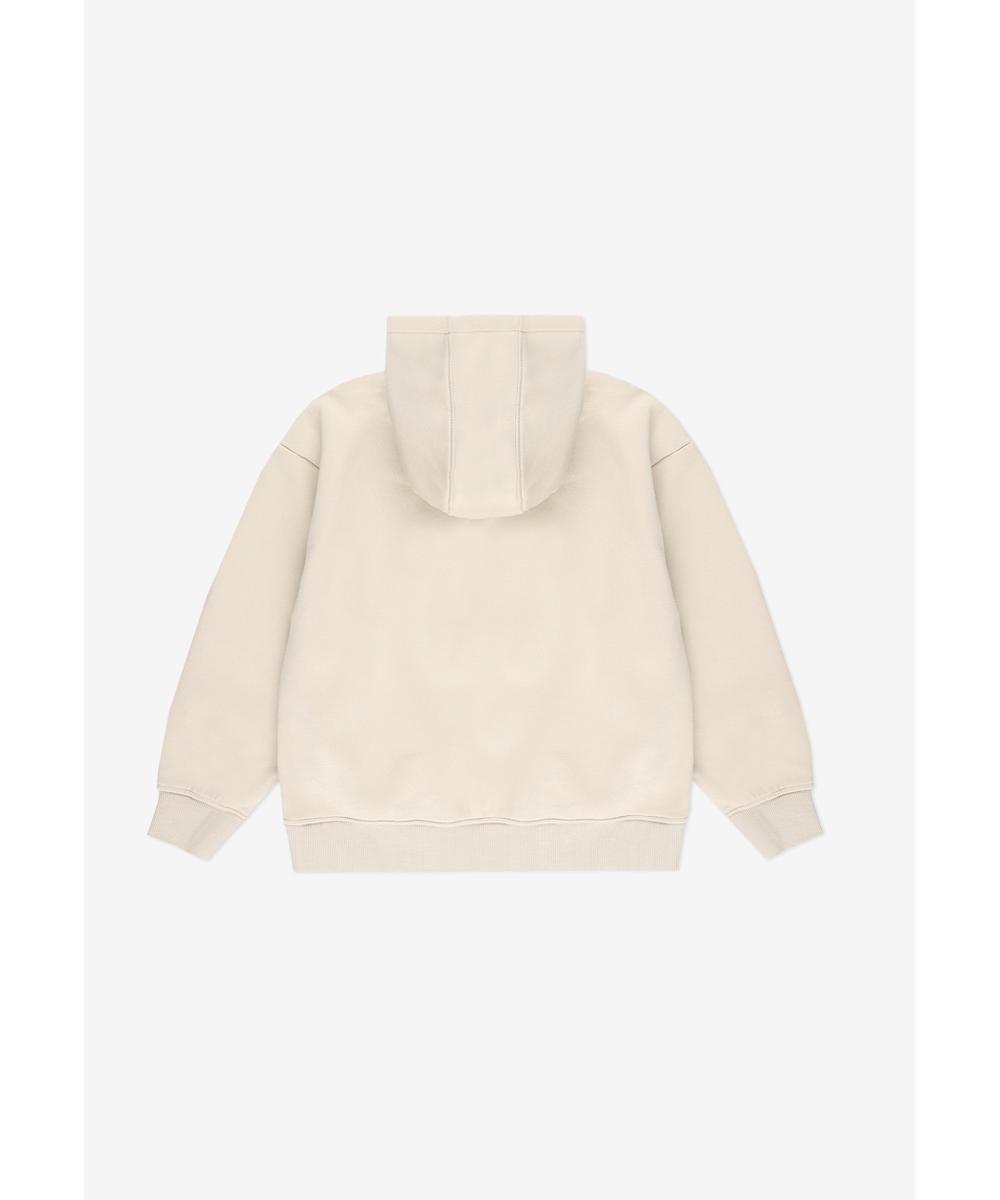 Pro bluza dziecięca z kapturem beżowa