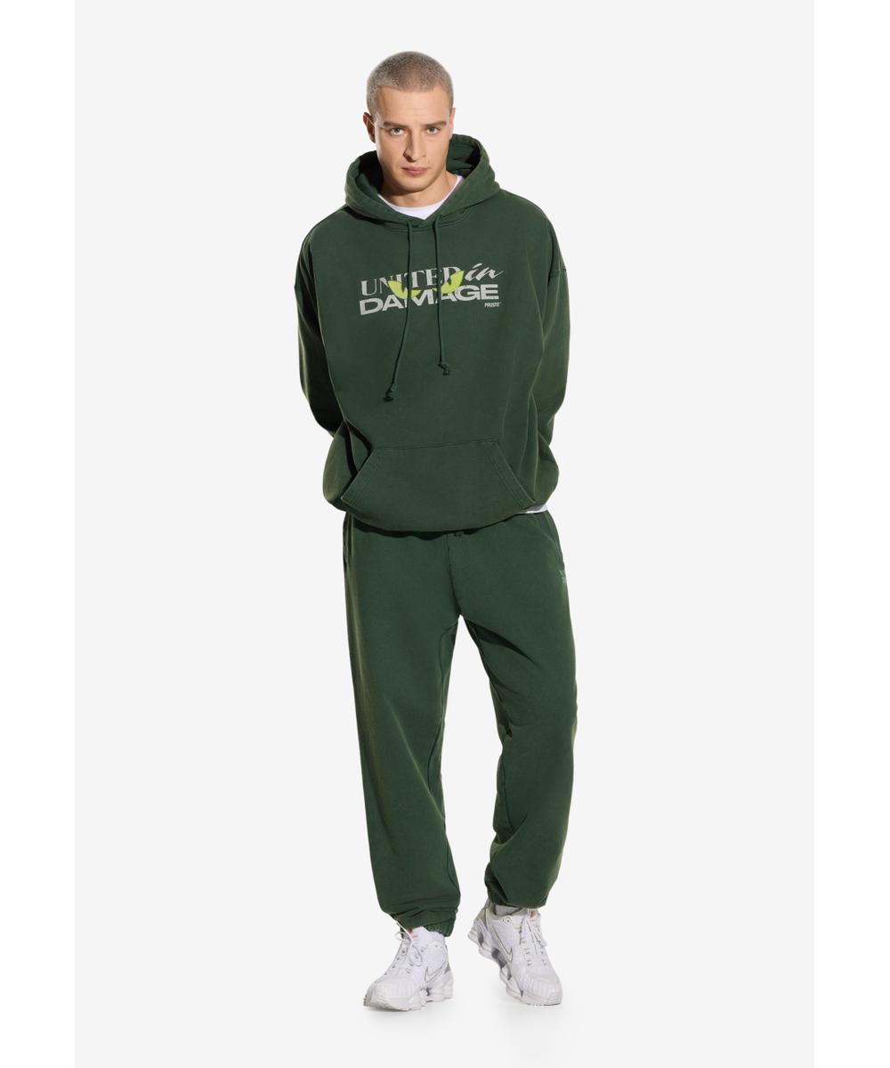 Damage spodnie dresowe khaki