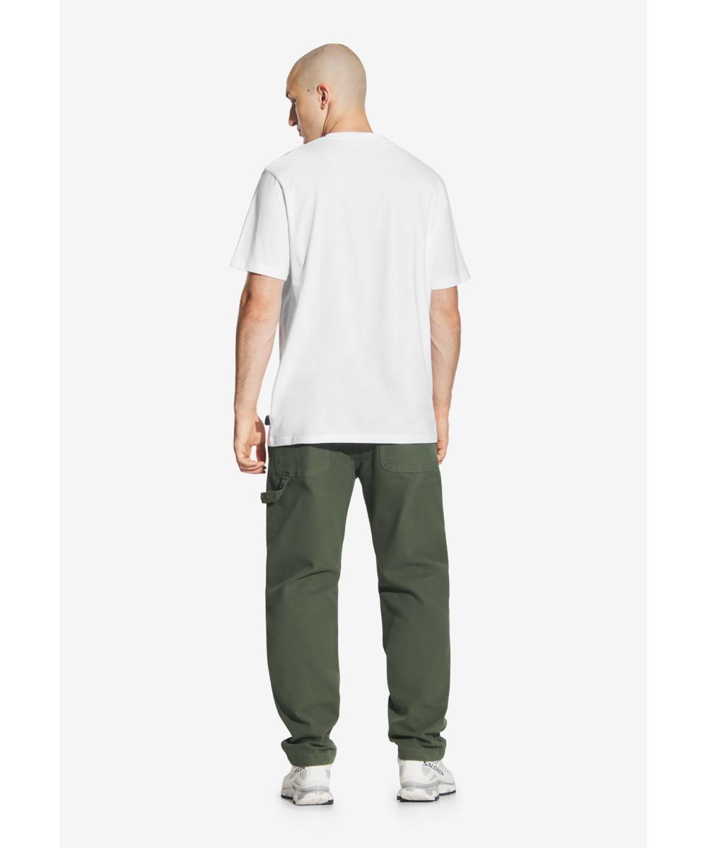 Box Logo t-shirt męski bawełniany biały