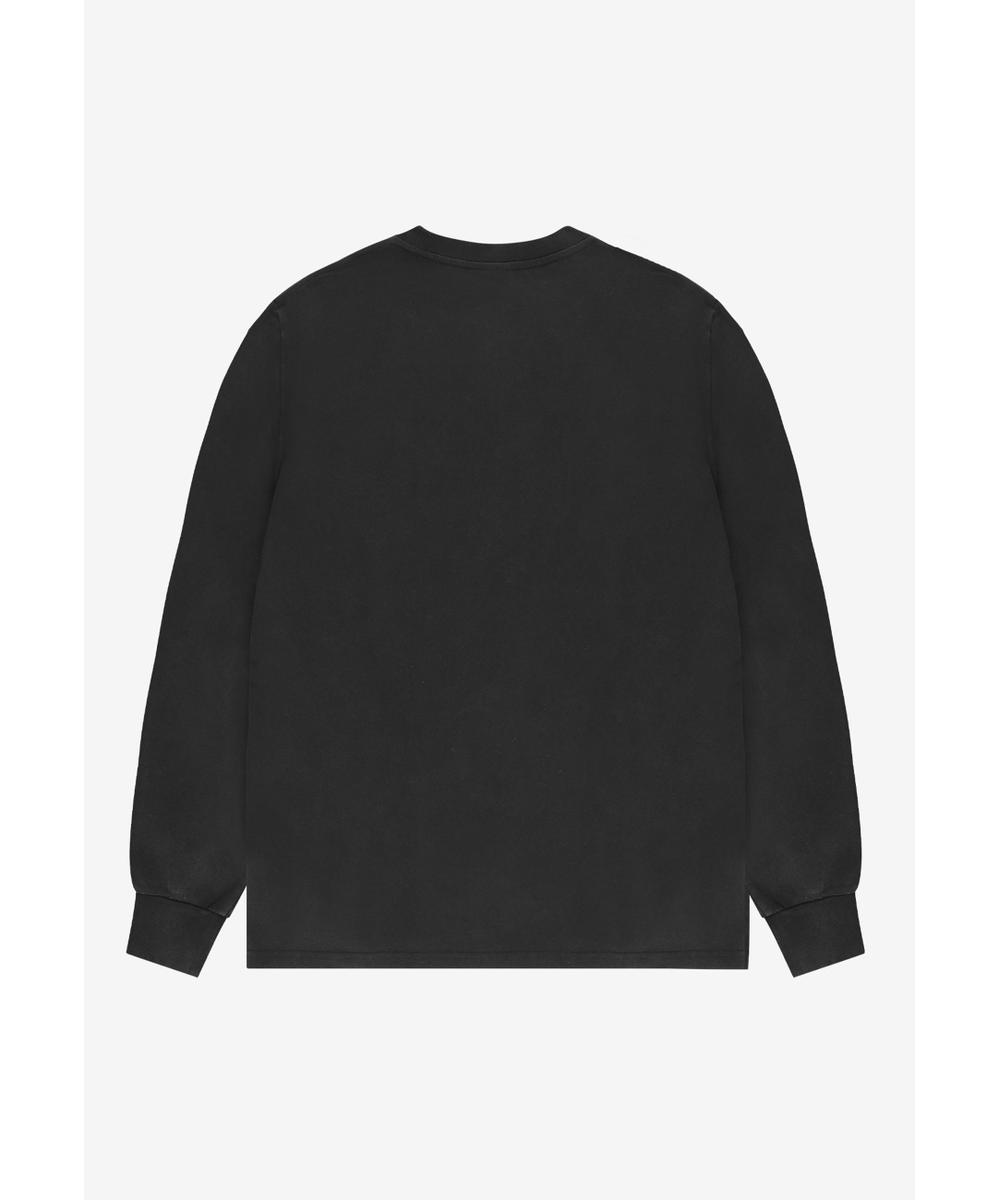 Ston longsleeve męski grafitowy