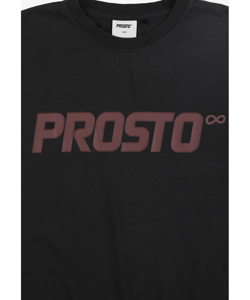 Big Log t-shirt męski bawełniany czarny