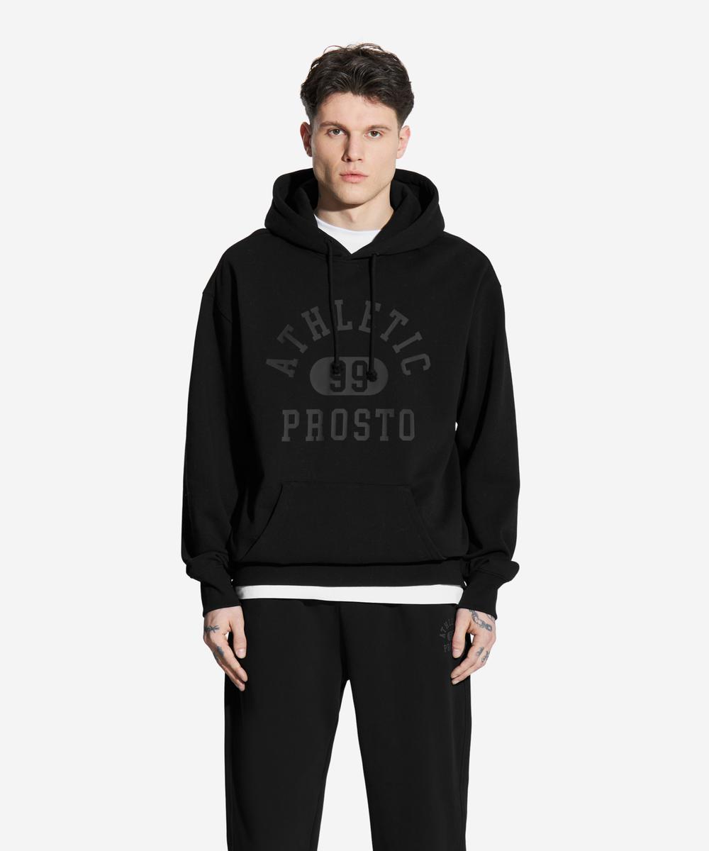 Athletic99 bluza z kapturem męska czarna