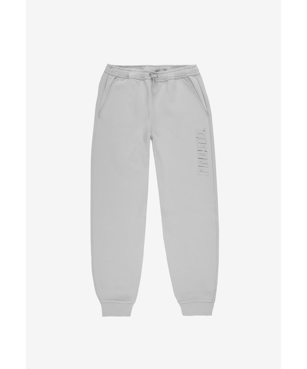 Zink spodnie interlock szare