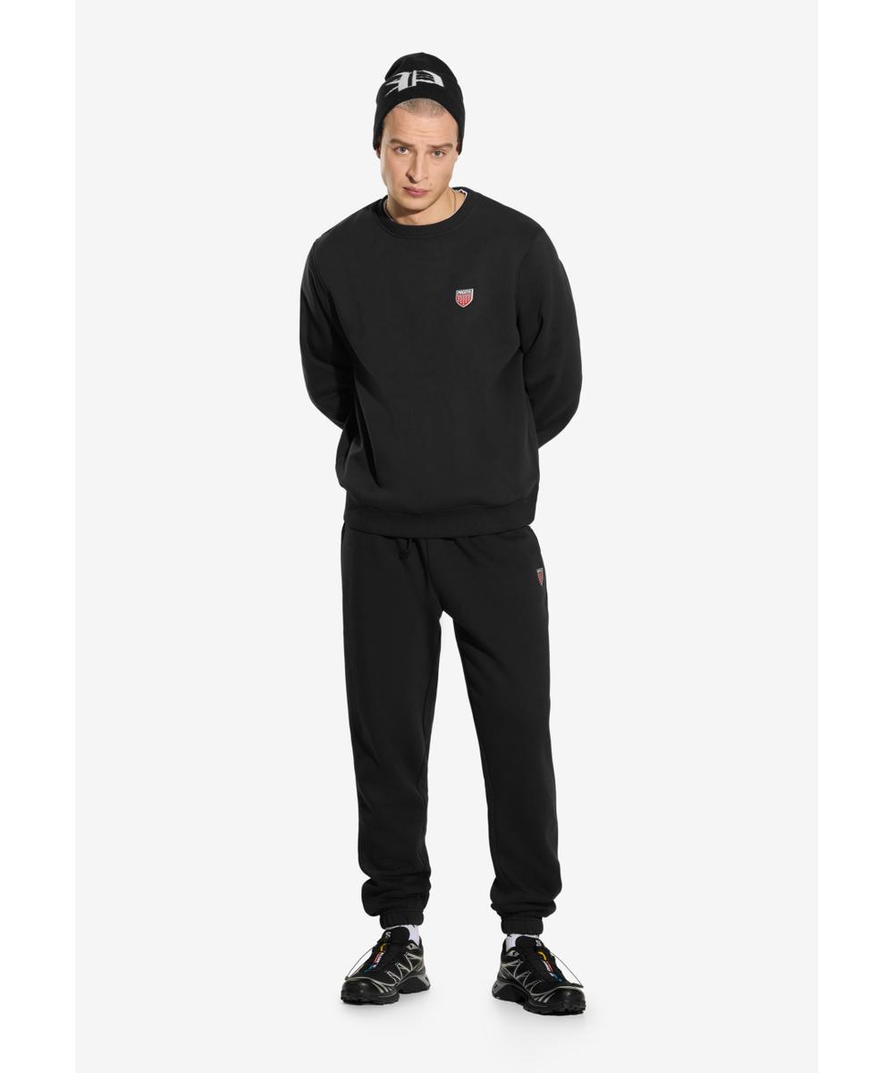 Shield spodnie dresowe czarne