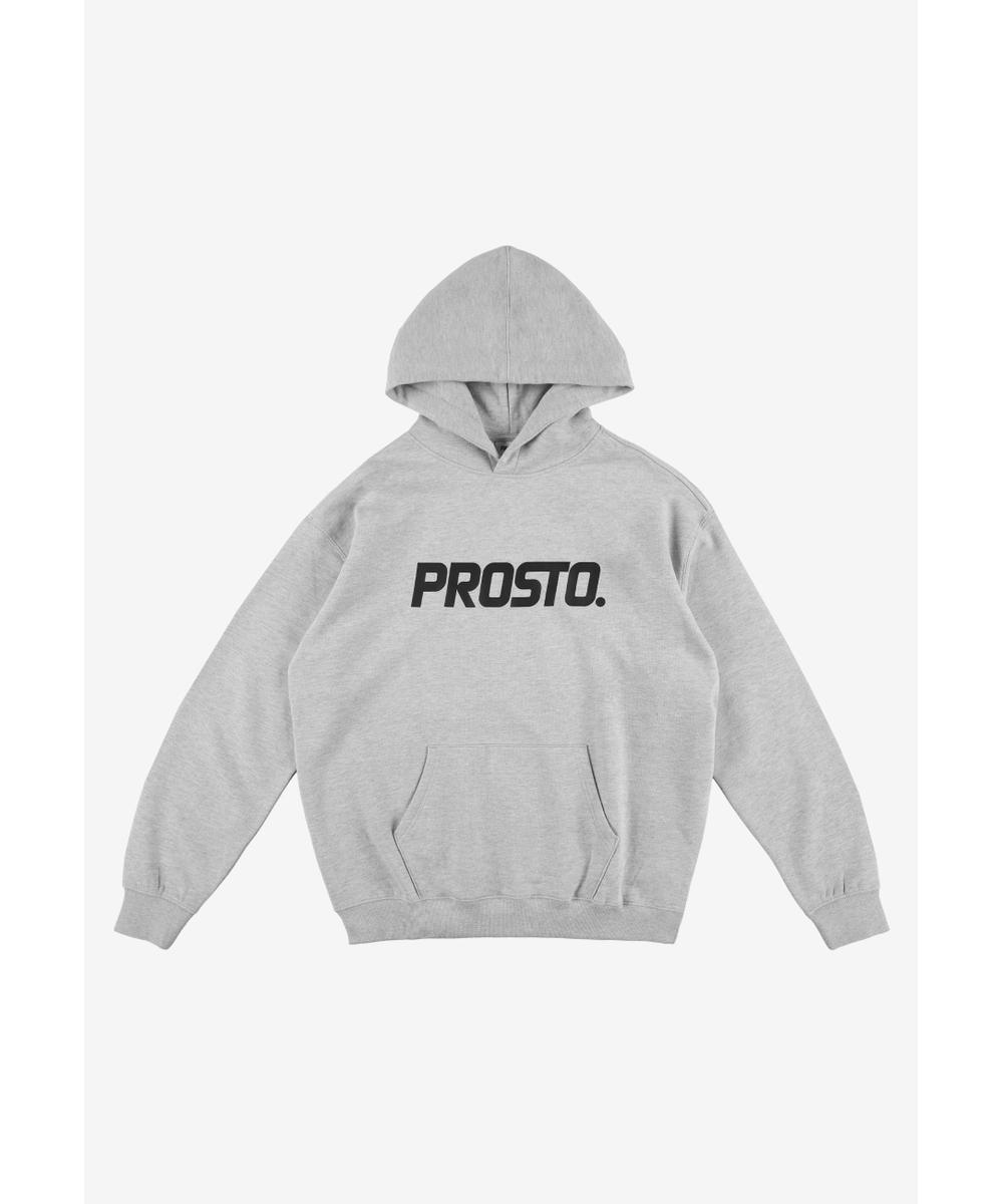 Big Log bluza męska z kapturem szara