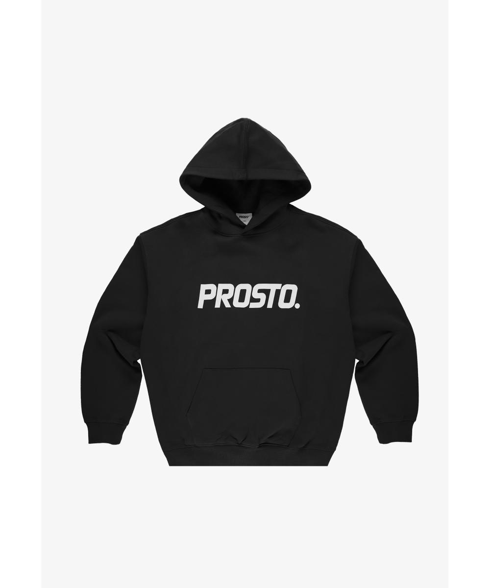 Big Log bluza męska z kapturem czarna