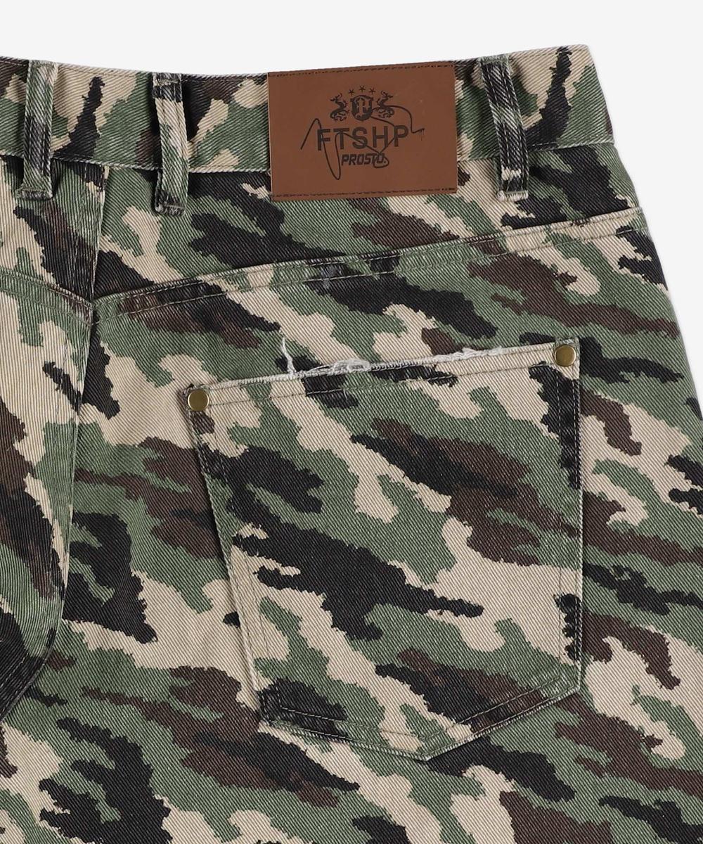 FTSHP x Prosto Camo spodnie wielokolorowe