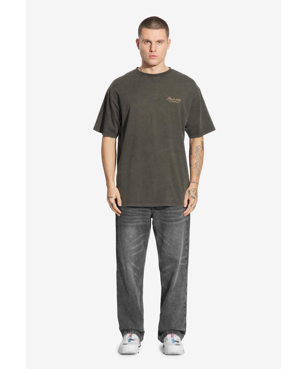 Athletic t-shirt męski brązowy