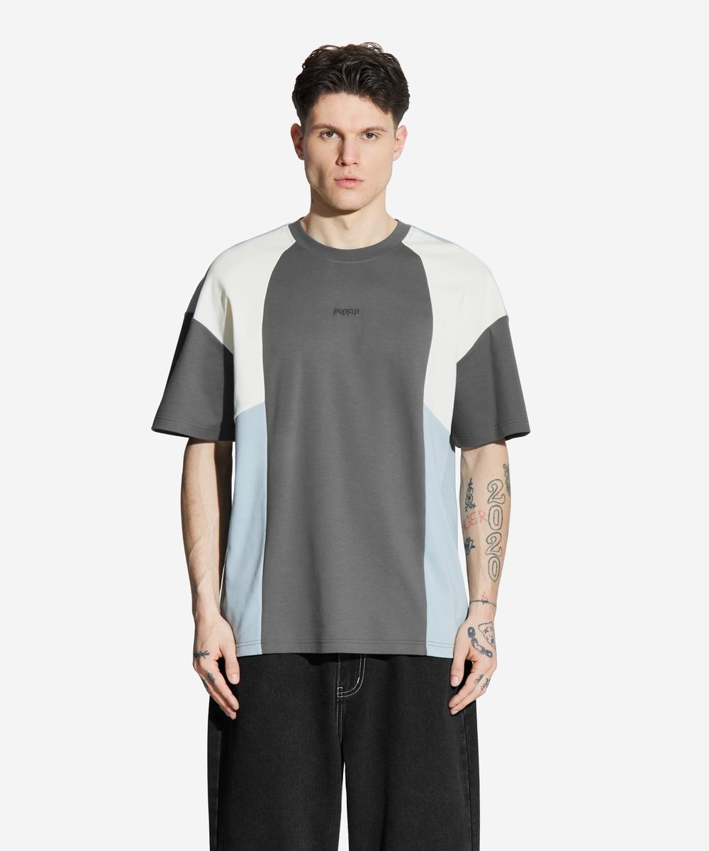 Skid t-shirt męski grafitowy