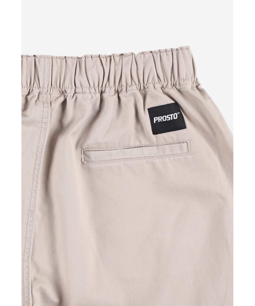 Baggy Slate joggery męskie bawełniane beżowe