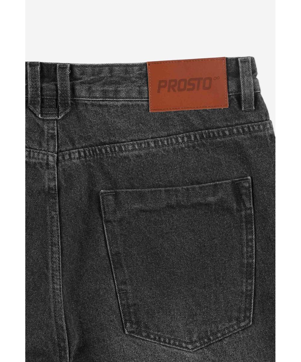 Serif jeansy męskie tapered szare