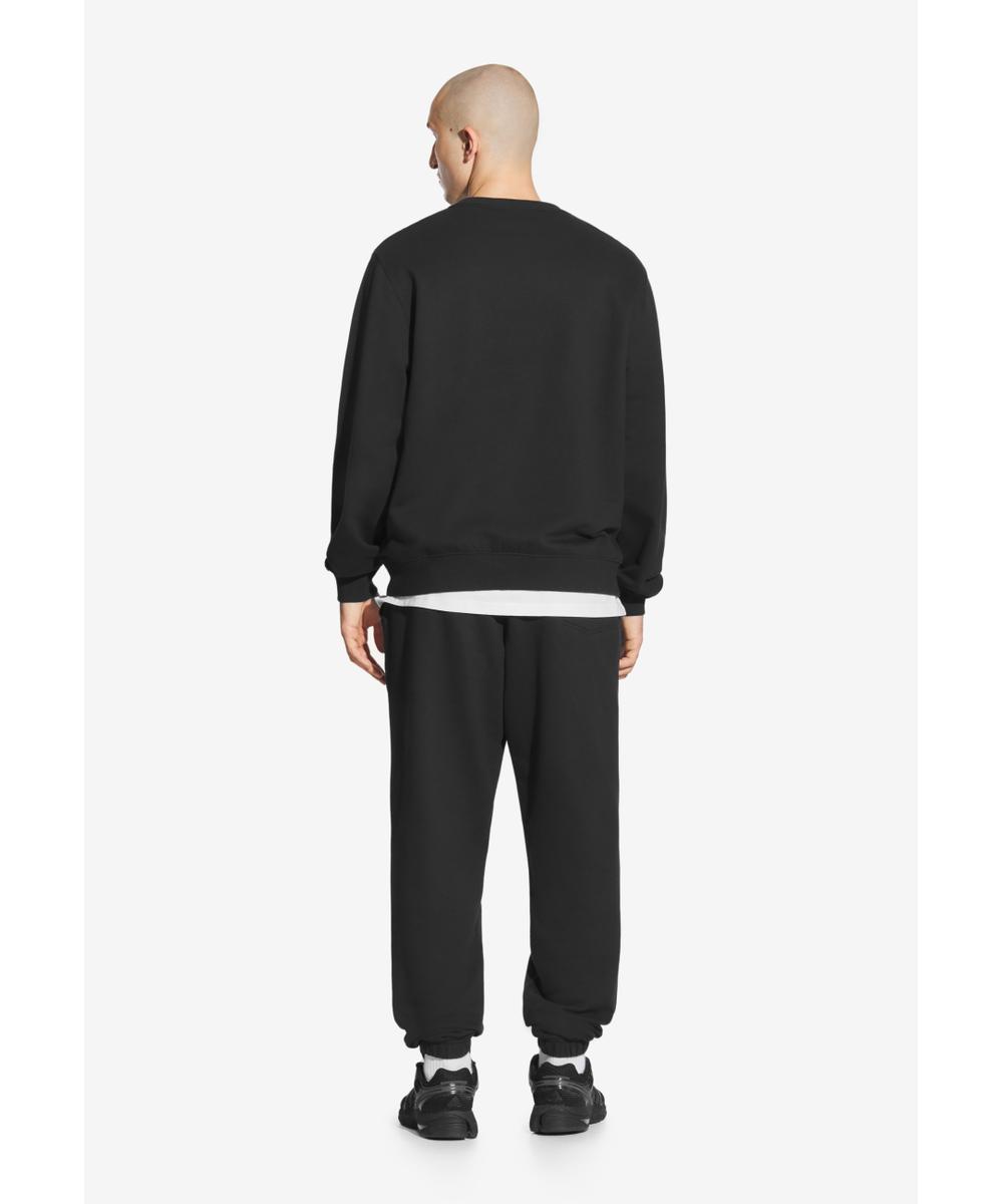 Subtle Logo bluza męska bawełniana czarna