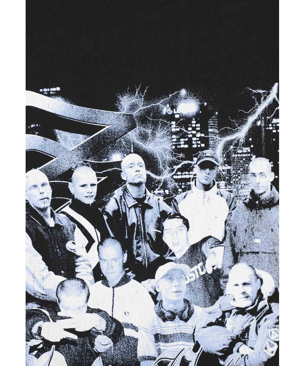 Czarny T-shirt ZIP Tribute2 Bawełniany