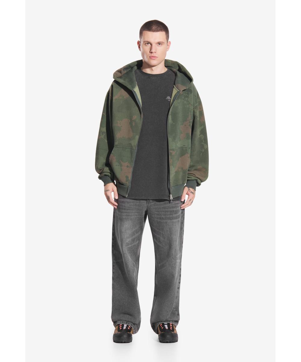 Camo bluza z kapturem moro