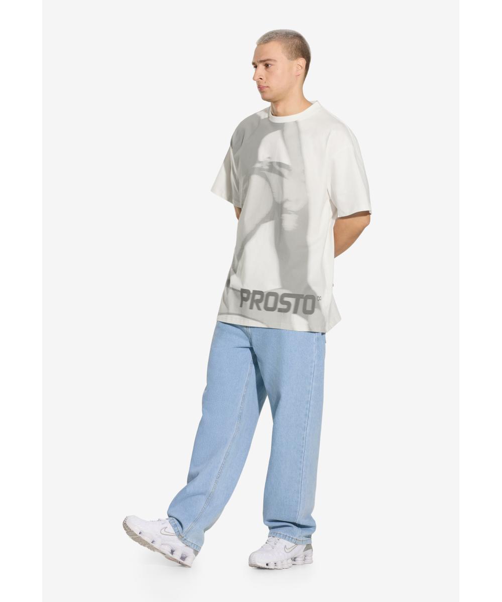 NSFW t-shirt bawełniany biały