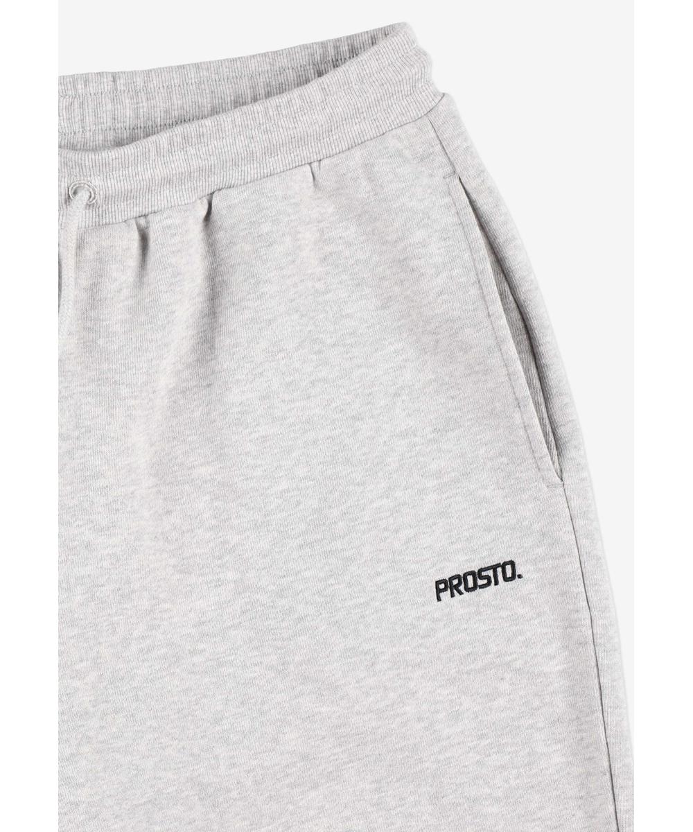 Basic spodnie dresowe męskie szare