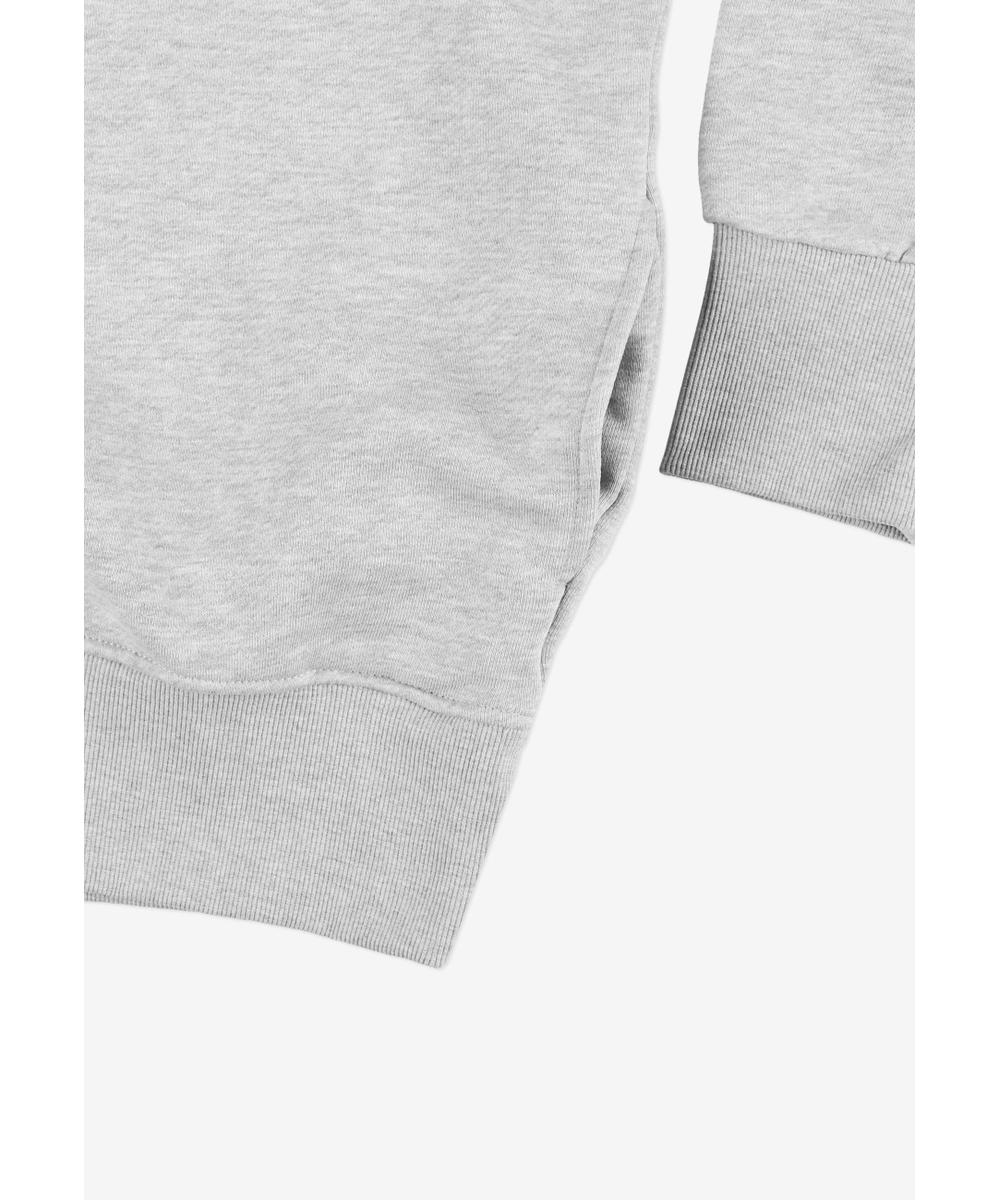 Half Zip Essential bluza męska szara