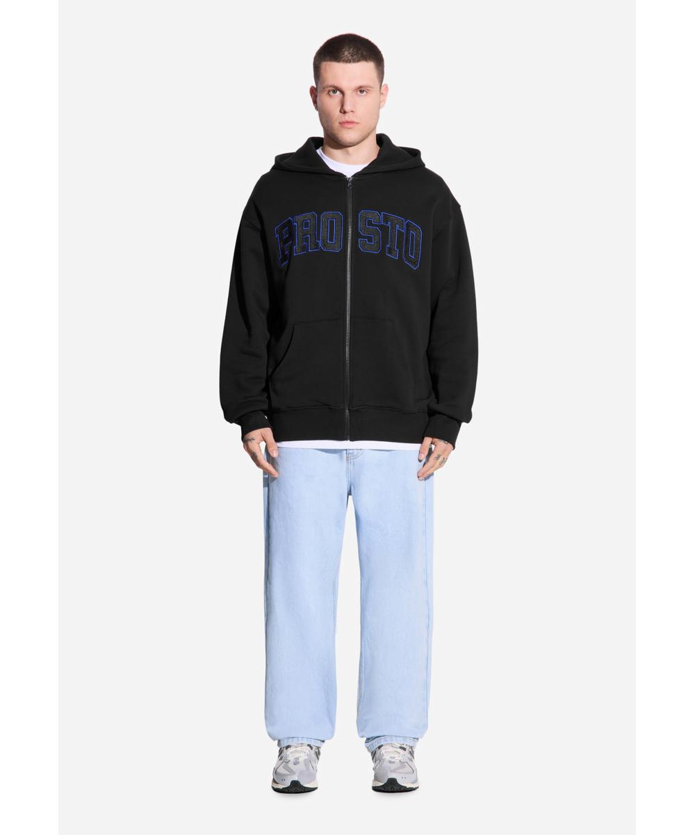 Axel bluza rozpinana z kapturem męska czarna