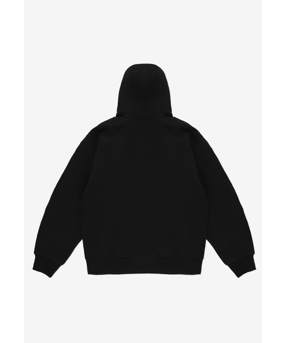 Rock bluza dziecięca z kapturem czarna