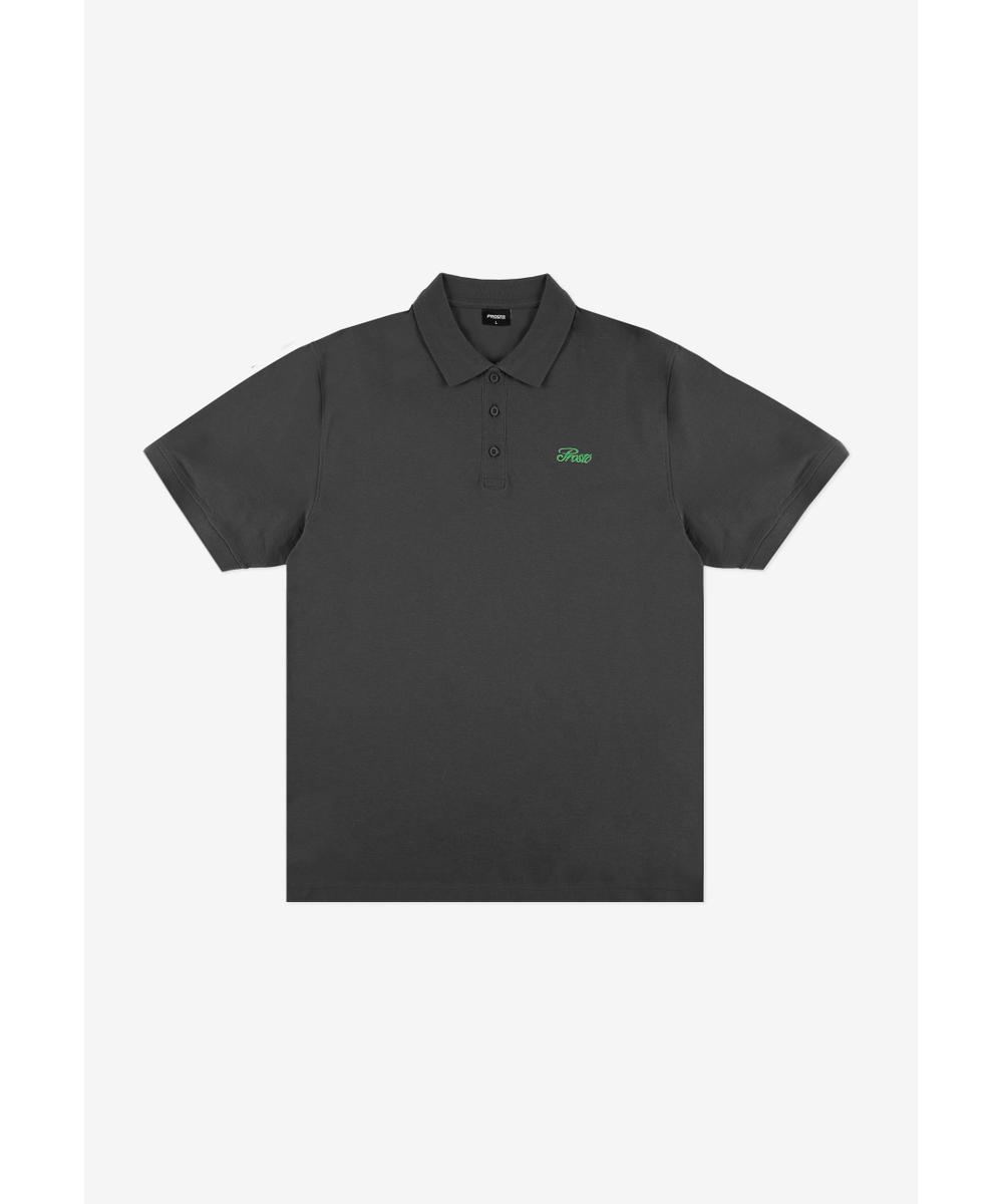 Lior polo męskie grafitowe