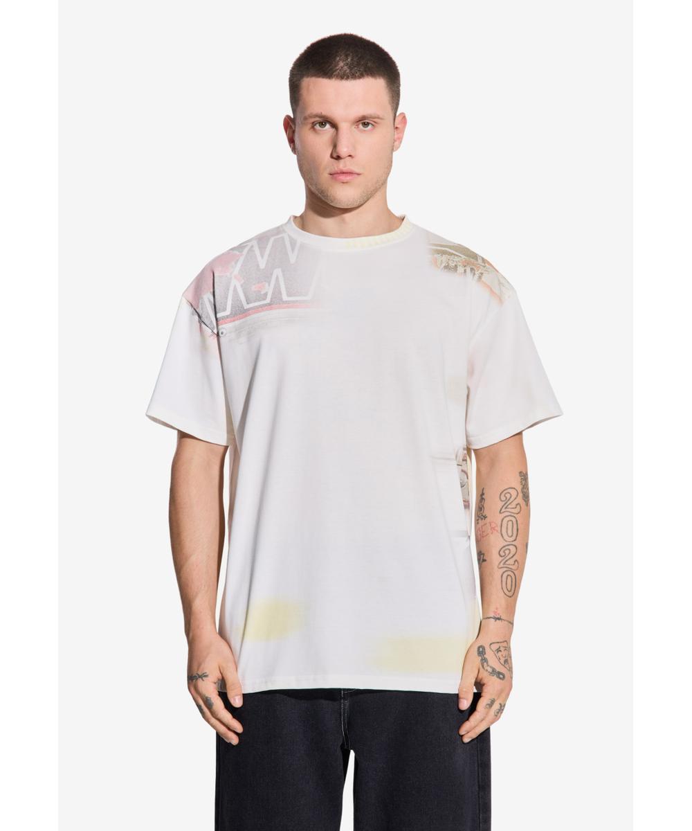 T-shirt Mixtape Deszczu Strugi Off-White