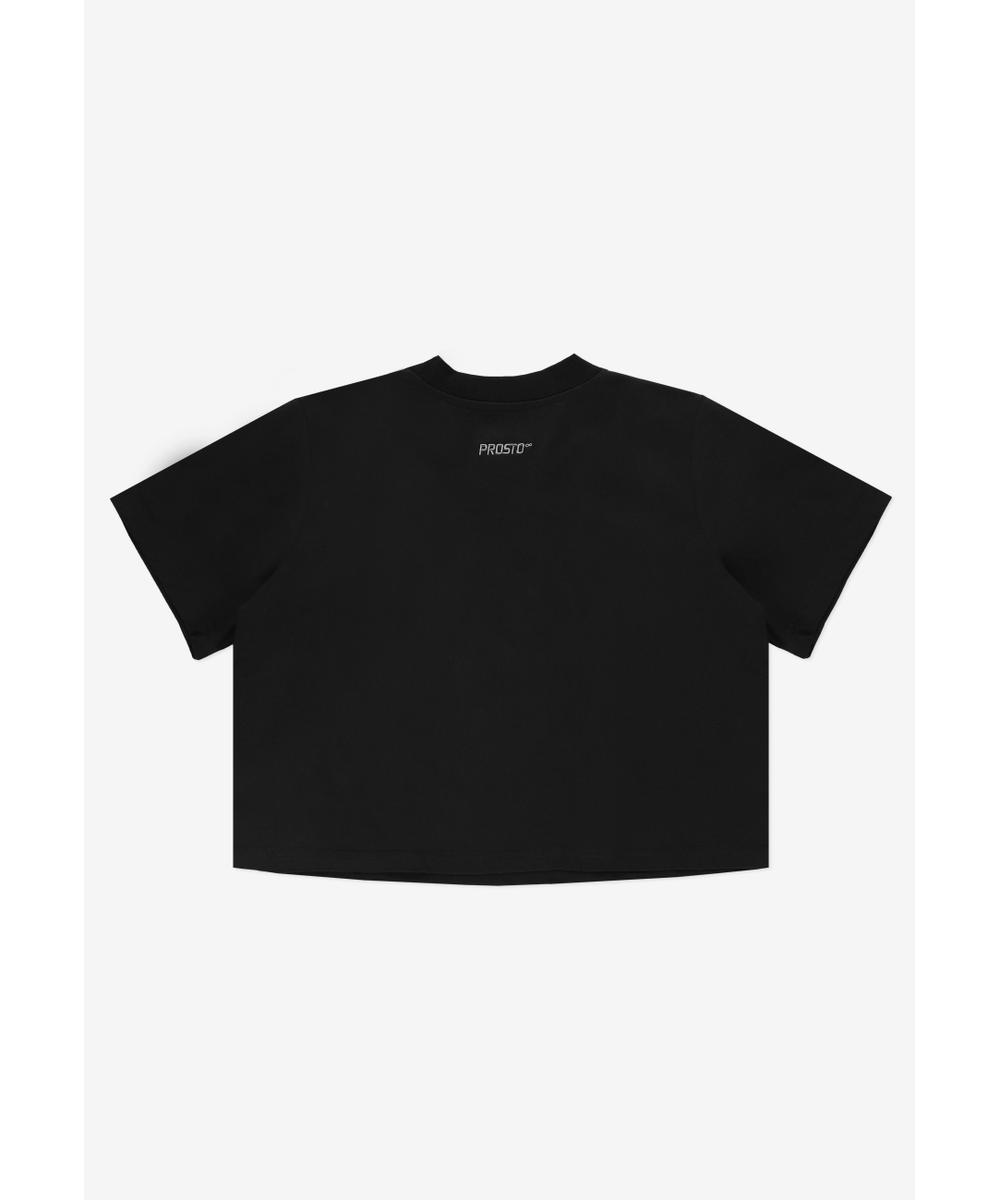 Miss t-shirt bawełniany czarny