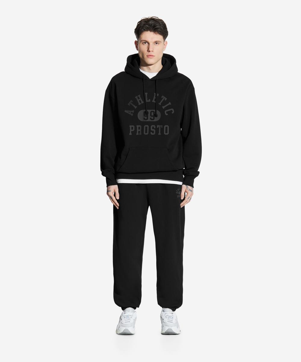 Athletic99 bluza z kapturem męska czarna