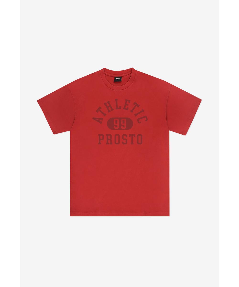 Athletic t-shirt męski czerwony