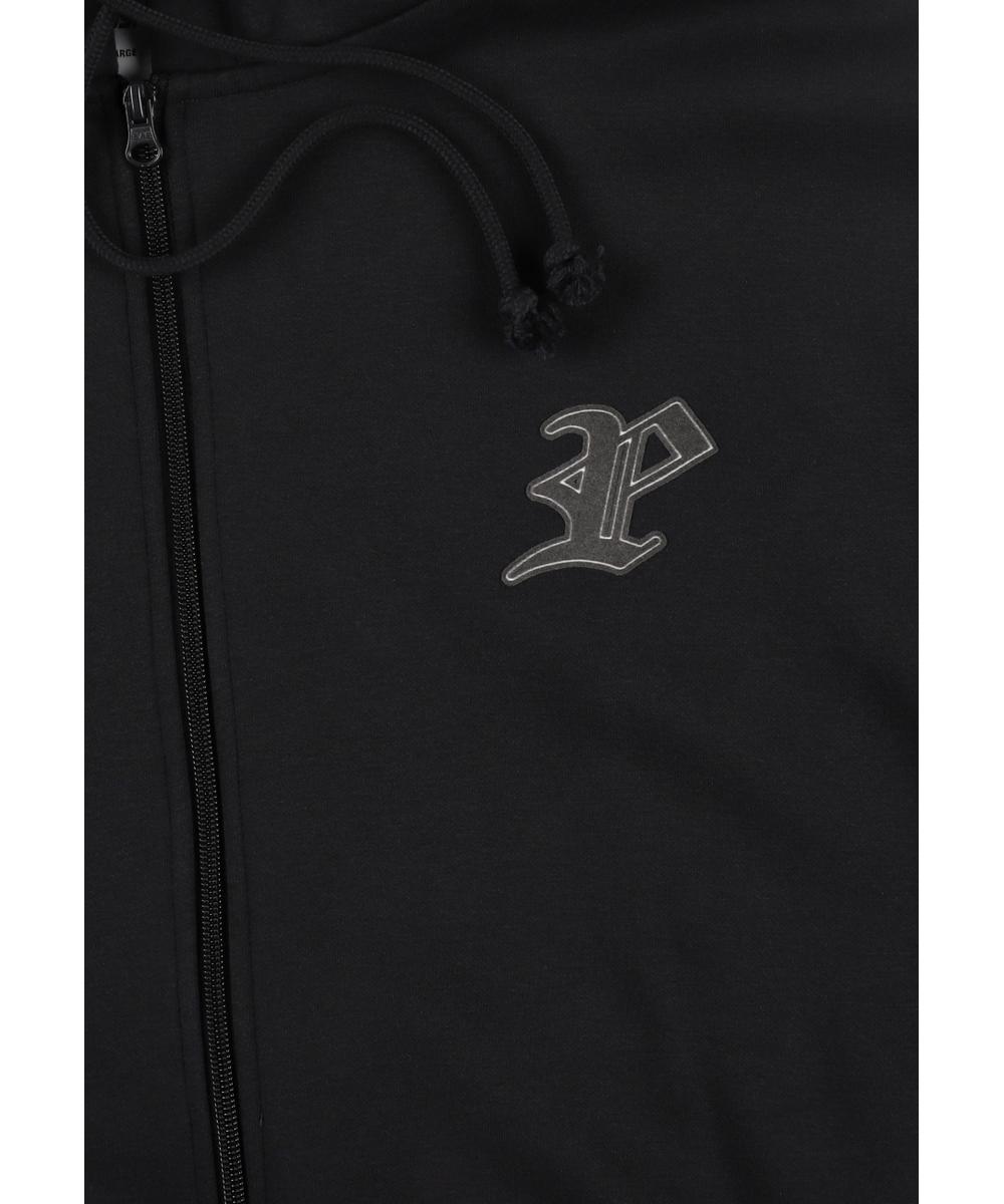 Gothic P bluza z kapturem męska czarna