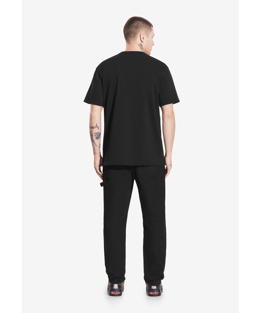 Spirit Level t-shirt bawełniany czarny