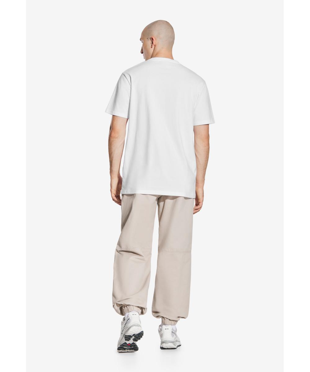 Biglog t-shirt męski bawełniany biały