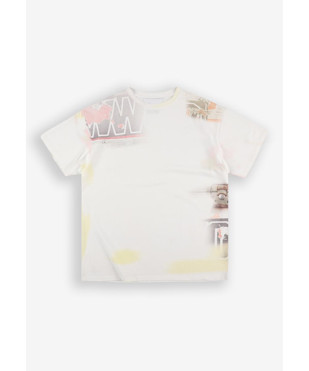 T-shirt Mixtape Deszczu Strugi Off-White