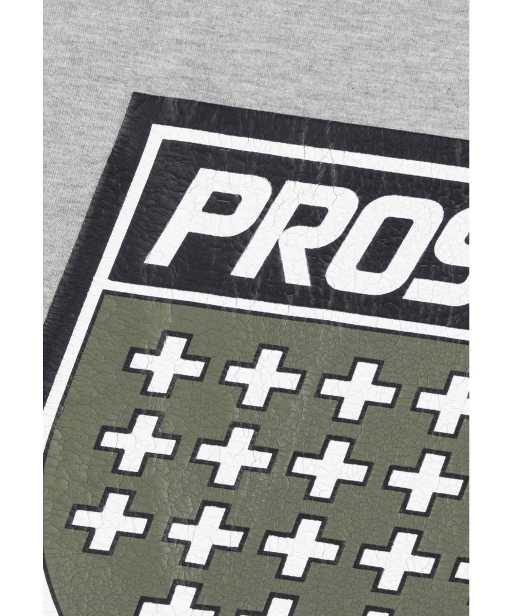 Infine t-shirt bawełniany szary