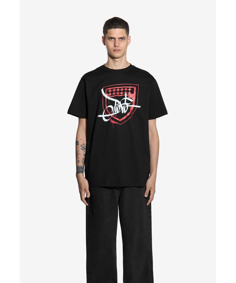 Tagger t-shirt bawełniany czarny